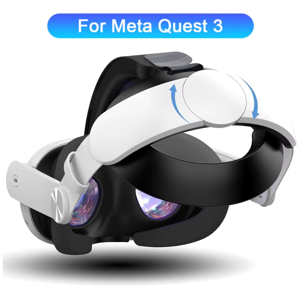 Adjustable Head Strap for Meta Quest 3S VR Headset Replacement Elite Strap Enhanced Comfort for Meta Quest 3 Accessories